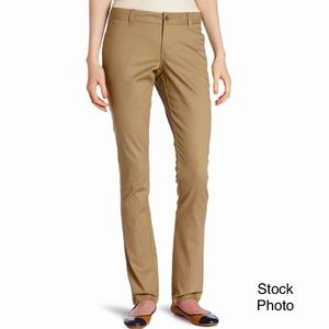 Dickies Juniors Skinny Original 4-pocket Twill Khaki Pants
